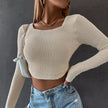 Knit Cropped Top