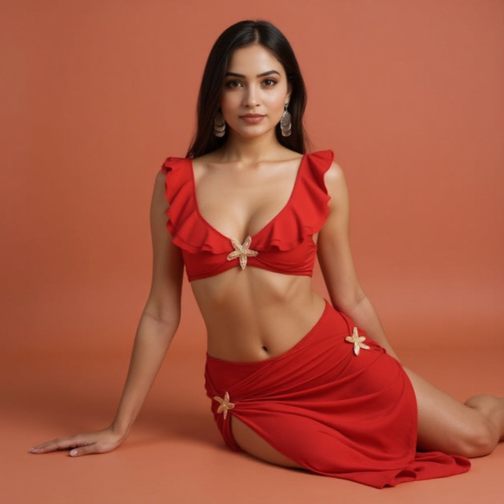 Crimson Coral Set