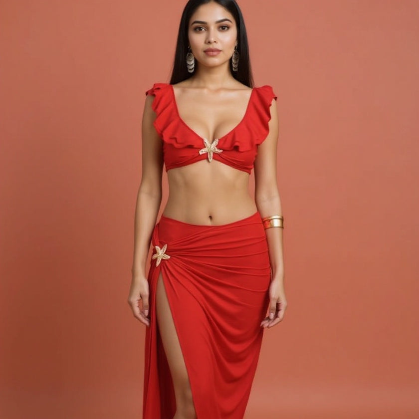 Crimson Coral Set