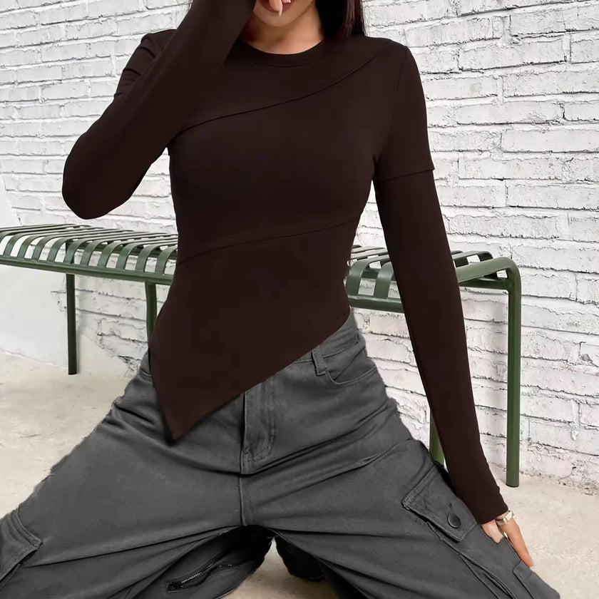 Asymmetrical Fitted Top
