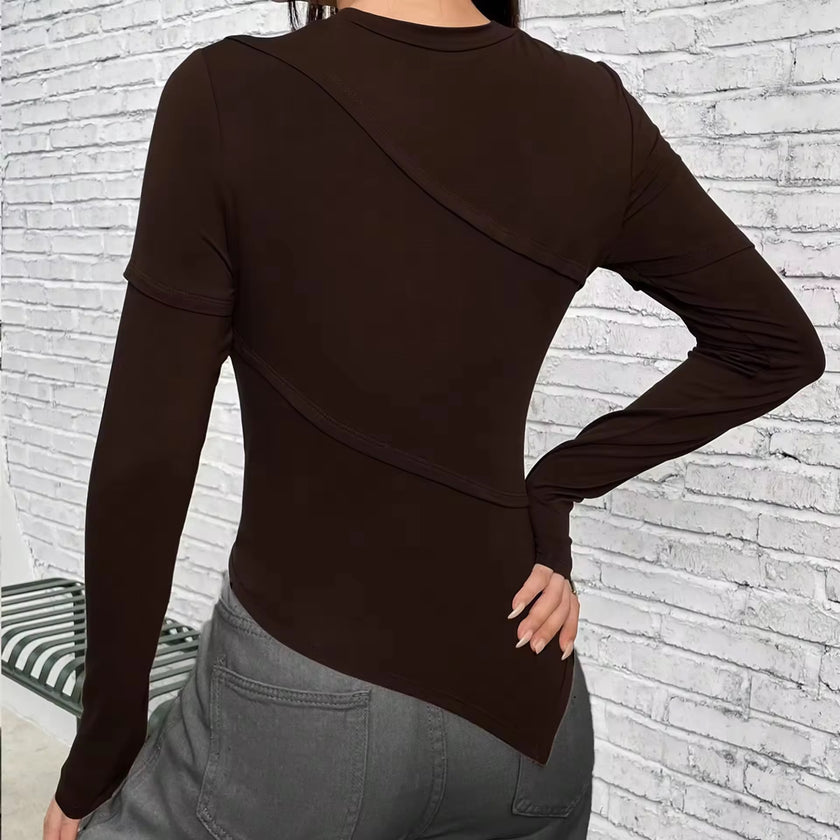 Asymmetrical Fitted Top