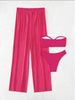 Azure Strapless Set