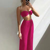 Azure Strapless Set