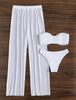Azure Strapless Set