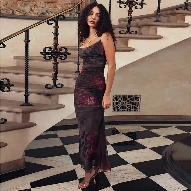 Dark Bloom Dress
