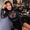 Lace Goth Dress