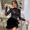 Lace Goth Dress