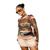 Mirage Mesh Top