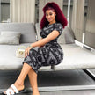 Print Bodycon Dress