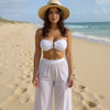 Azure Strapless Set