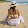 Azure Strapless Set