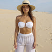 Azure Strapless Set