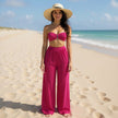 Azure Strapless Set