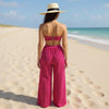 Azure Strapless Set